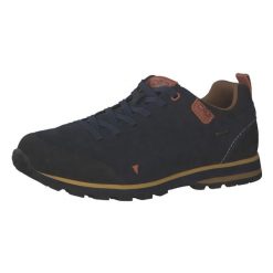 Niskie buty trekkingowe CMP Elettra WP. Niebieskie buty trekkingowe męskie CMP, z gumy, bez zapięcia. Za 423.70 zł.