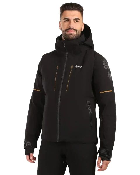 Kurtka narciarska Kilpi Turnau. Czarne kurtki narciarskie i snowboardowe damskie Kilpi, m, bez wzorów, z materiału, z kapturem, narciarskie. Za 1,236.00 zł.