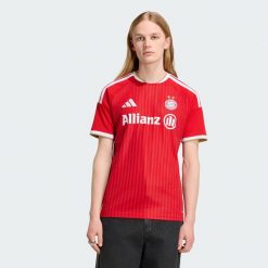 Damska koszulka podstawowa FC Bayern 26/27 Team. Białe bluzki sportowe damskie Adidas, xl, z dzianiny, bez kołnierzyka, bez ramiączek. Za 439.00 zł.