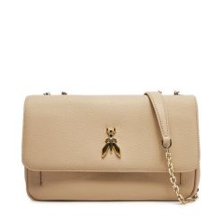 Torebka Patrizia Pepe. Czarne torebki klasyczne damskie Patrizia Pepe, bez wzorów, bez dodatków. Za 1,219.00 zł.