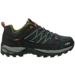 Buty trekkingowe męskie CMP Rigel Low WP. Szare buty trekkingowe męskie CMP, z materiału, bez zapięcia, trekkingowe. Za 363.50 zł.