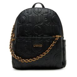 Plecak Liu Jo. Czarne plecaki damskie Liu Jo, bez wzorów. Za 399.99 zł.