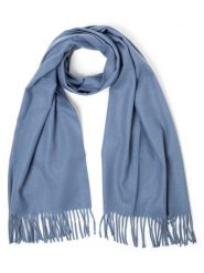 Marie Lund Szalik Kobiety Sztuczne włókno niebieski, ONE SIZE. Niebieskie szaliki i kominy damskie Marie Lund, bez wzorów, z włókna. Za 199.95 zł.