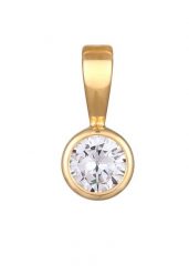 Nenalina Damski wisiorek pasjans okrągły mieniący się cyrkoniami ze srebra 925 Sterling Silver Naszyjniki 1 ct. Szare naszyjniki damskie Nenalina, srebrne. Za 203.99 zł.