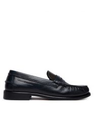 Tommy Hilfiger Lordsy FM0FM06076 Granatowy. Niebieskie mokasyny męskie Tommy Hilfiger, ze skóry. Za 649.99 zł.