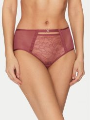 Chantelle X Figi klasyczne z wysokim stanem Xquisite C01AC5 Różowy. Czerwone figi damskie Chantelle X, bez wzorów, z syntetyku. Za 229.99 zł.