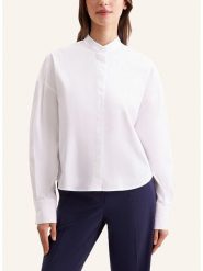 Seidensticker Bluzka w kolorze białym rozmiar: 34. Białe bluzki damskie Seidensticker, bez wzorów, z bawełny, bez kołnierzyka, bez ramiączek. Za 157.35 zł.