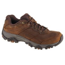 Buty do chodzenia męskie Merrell Moab Adventure 3. Brązowe buty trekkingowe męskie MERRELL, bez zapięcia, trekkingowe. Za 607.00 zł.