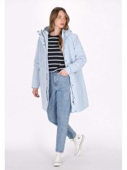 Schmuddelwedda Parka w kolorze błękitnym rozmiar: M. Niebieskie parki damskie Schmuddelwedda, m, bez wzorów. Za 479.76 zł.