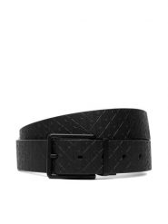 Calvin Klein Pasek LV04D7063G Czarny. Czarne paski męskie CALVIN KLEIN, bez wzorów, ze skóry. Za 210.99 zł.
