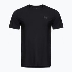 Koszulka do biegania męska Under Armour Launch Elite. Czarne t-shirty sportowe męskie Under Armour, m, bez ramiączek, do biegania. Za 149.99 zł.