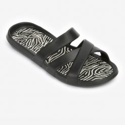 Klapki basenowe damskie Nabaiji 500 Zeb. Klapki damskie NABAIJI, bez wzorów, bez obcasa. Za 64.99 zł.
