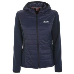 Bluza Polarowa Slam Act Ws Hybrydowa Damskie. Niebieskie bluzy sportowe damskie SLAM, l, z materiału. Za 694.99 zł.