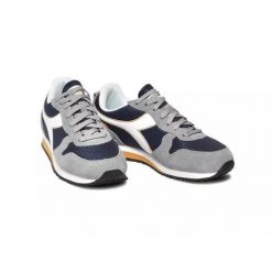 Buty sportowe sneakersy męskie Diadora Olympia C9855. Szare buty sportowe na co dzień męskie Diadora, bez zapięcia. Za 259.00 zł.