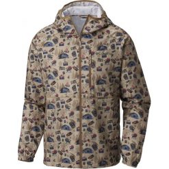 COLUMBIA kurtka męska Flash Forward Windbreaker Print British Tan Camper Print S. Kurtki outdoor męskie Columbia, m, bez wzorów, z kapturem. W wyprzedaży za 179.00 zł.