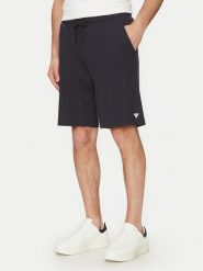 Guess Szorty sportowe F5GD00 KC5Y1 Granatowy Regular Fit. Niebieskie szorty męskie Guess, l, z bawełny. Za 199.99 zł.