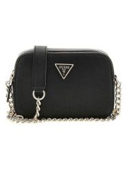 Guess Torebka w kolorze czarnym - 20 x 13 x 7 cm rozmiar: onesize. Czarne torebki klasyczne damskie Guess, z aplikacjami, z materiału, bez dodatków. Za 347.99 zł.