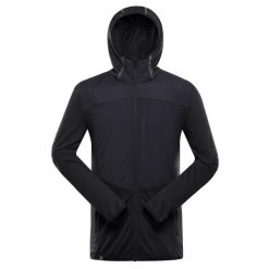 Bluza męska trekkingowa z kapturem Alpine Pro Zoll. Czarne bluzy z kapturem męskie Alpine Pro, m. W wyprzedaży za 349.00 zł.