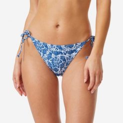 Dół kostiumu kąpielowego damski Roxy Tie Side. Białe bikini damskie Roxy, bez wzorów. Za 129.99 zł.