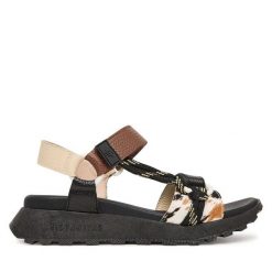 Sandały Hispanitas. Sandały damskie Hispanitas, bez wzorów, bez obcasa, na płaskiej podeszwie. Za 589.99 zł.