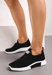 Czarne Buty Sportowe Jynynore. Czarne buty sportowe na co dzień damskie Born2be, bez wzorów. Za 44.99 zł.