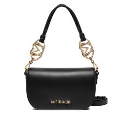 Torebka LOVE MOSCHINO. Czarne torebki klasyczne damskie Love Moschino, bez wzorów, bez dodatków. Za 489.99 zł.