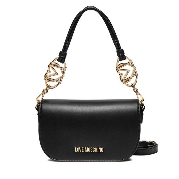 Torebka LOVE MOSCHINO. Czarne torebki klasyczne damskie Love Moschino, bez wzorów, bez dodatków. Za 489.99 zł.