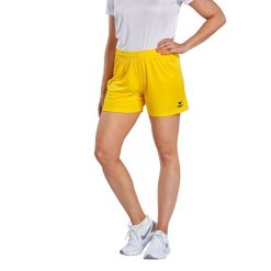 Szorty damskie Erima Rio 2.0. Żółte spodenki sportowe damskie Erima, bez wzorów, sportowe. Za 215.99 zł.
