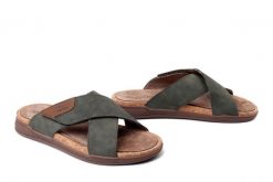 RIEKER 27070-54 green, klapki męskie. Zielone klapki i japonki męskie Rieker. Za 339.90 zł.