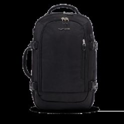 Wings Kabinowy Plecak Torba 2W1 Tanager Black. Czarne plecaki męskie Wings, bez wzorów, z materiału. Za 149.90 zł.