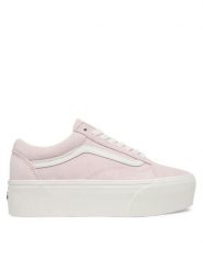 Vans Tenisówki Old Skool Platform VN0009PZGSF1 Różowy jasny. Czerwone trampki i tenisówki damskie Vans, bez wzorów, ze skóry. Za 449.99 zł.
