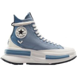 Buty sportowe Converse Run Star Legacy CX Platform Crafted Laces. Niebieskie buty sportowe na co dzień damskie Converse, bez wzorów. Za 690.00 zł.