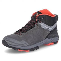 Buty trekkingowe męskie Garmont Groove Mid. Czarne buty trekkingowe męskie Garmont, z materiału, za kostkę, bez zapięcia, trekkingowe. Za 699.00 zł.