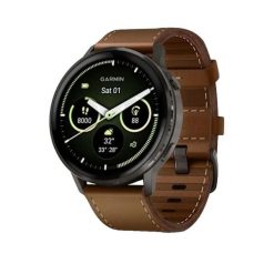 Zegarek inteligentny Garmin Venu 4 AMOLED 1,4 cala 45 mm. Brązowe, cyfrowe zegarki damskie GARMIN, ze stali. Za 2,772.95 zł.