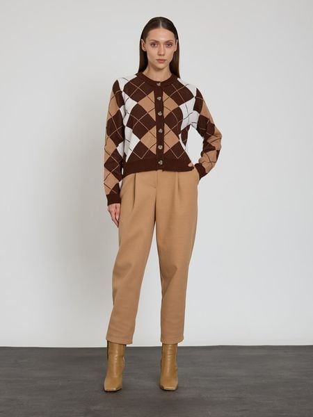 BGN Kardigan w kolorze brązowo-beżowym rozmiar: 40. Brązowe kardigany damskie BGN, bez wzorów. Za 128.55 zł.