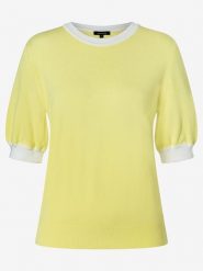 More & More Sweter w kolorze żółtym rozmiar: 46. Żółte swetry klasyczne damskie MORE & MORE, bez kołnierzyka. Za 89.95 zł.