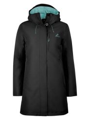 Westfjord Parka 3w1 "Skogafoss" w kolorze czarno-turkusowym rozmiar: M. Czarne parki damskie Westfjord, m, bez wzorów, z poliamidu. Za 320.63 zł.