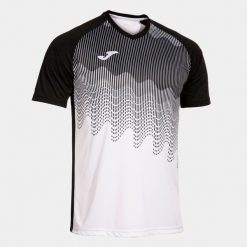 Koszulka z dekoltem w szpic Joma Tiger VI. Białe t-shirty sportowe męskie Joma, m, bez ramiączek, do piłki nożnej. Za 246.00 zł.