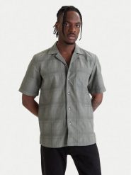 BOSS Koszula Rayer_M 50559322 Szary Regular Fit. Szare koszule męskie Boss, m, bez wzorów, z bawełny, bez kołnierzyka, bez ramiączek. Za 429.99 zł.