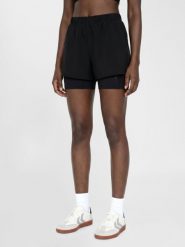 Szorty damskie Hummel Hiit Intensity. Czarne spodenki sportowe damskie HUMMEL, l, z materiału, na fitness i siłownię. Za 242.50 zł.