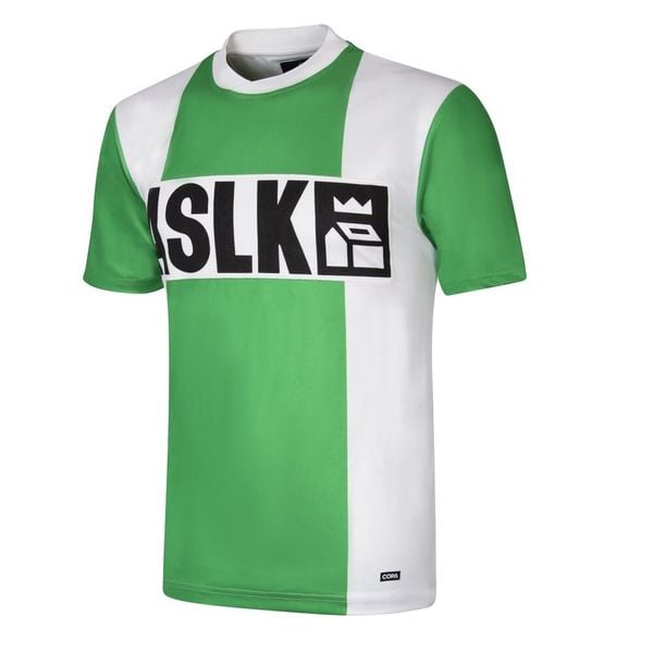 Retro koszulka piłkarska – Męska – Racing Mechelen 1989 - 90 -Zielona. Zielone t-shirty sportowe męskie COPA FOOTBALL, m, bez ramiączek, do piłki nożnej. Za 294.64 zł.