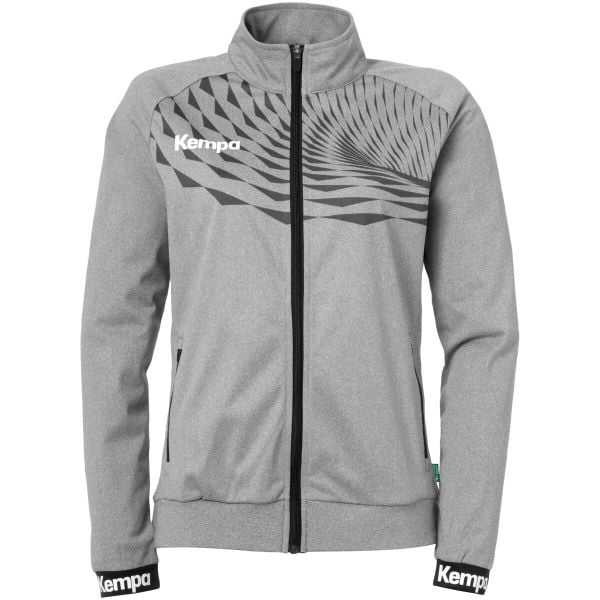 Damska bluza dresowa z poliestru Kempa Wave 26. Szare bluzy bez kaptura damskie KEMPA, xs, z dresówki. Za 245.00 zł.