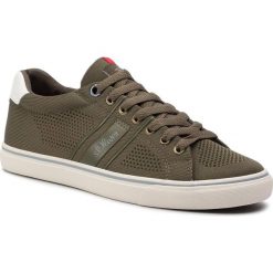 Tenisówki S.OLIVER - 5-13638-22 Khaki 701. Zielone trampki i tenisówki męskie S.Oliver, bez wzorów, z gumy, bez zapięcia. W wyprzedaży za 129.00 zł.