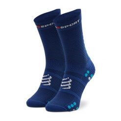 Skarpety długie Compressport. Niebieskie skarpetki męskie Compressport, bez wzorów. Za 69.99 zł.