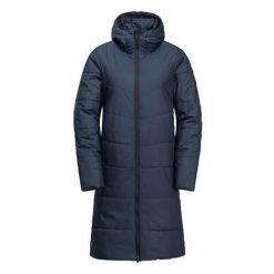 Kurtka uniwersalna damska Jack Wolfskin 12075011010. Niebieskie kurtki damskie Jack Wolfskin, na zimę, m, bez wzorów, z materiału, z kapturem. Za 666.00 zł.