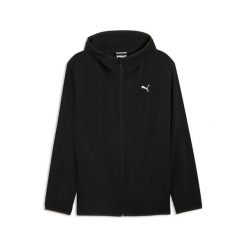 Kurtka z dresu Puma Essentials. Czarne kurtki męskie Puma, l, bez wzorów, z dresówki, sportowe, bez kaptura. Za 263.00 zł.
