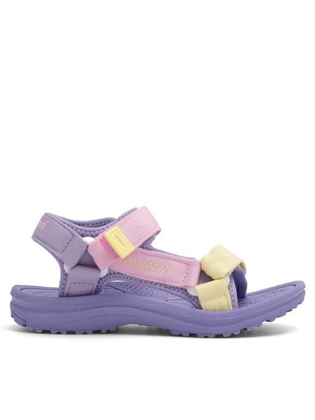 Sprandi Sandały CP40-NB718Y Fioletowy. Fioletowe sandały dziewczęce Sprandi, z materiału, bez zapięcia. Za 59.99 zł.