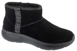 Buty zimowe damskie, On-The-GO Encore - Fireside. Czarne obuwie trekkingowe damskie Skechers, na zimę. Za 219.99 zł.