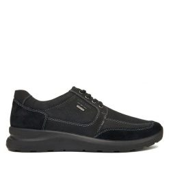 Półbuty Josef Seibel. Czarne półbuty męskie Josef Seibel, bez zapięcia. Za 309.99 zł.