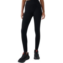 Legginsy damskie 4F FNK. Czarne legginsy damskie 4f, xl, bez wzorów, z materiału. Za 92.99 zł.